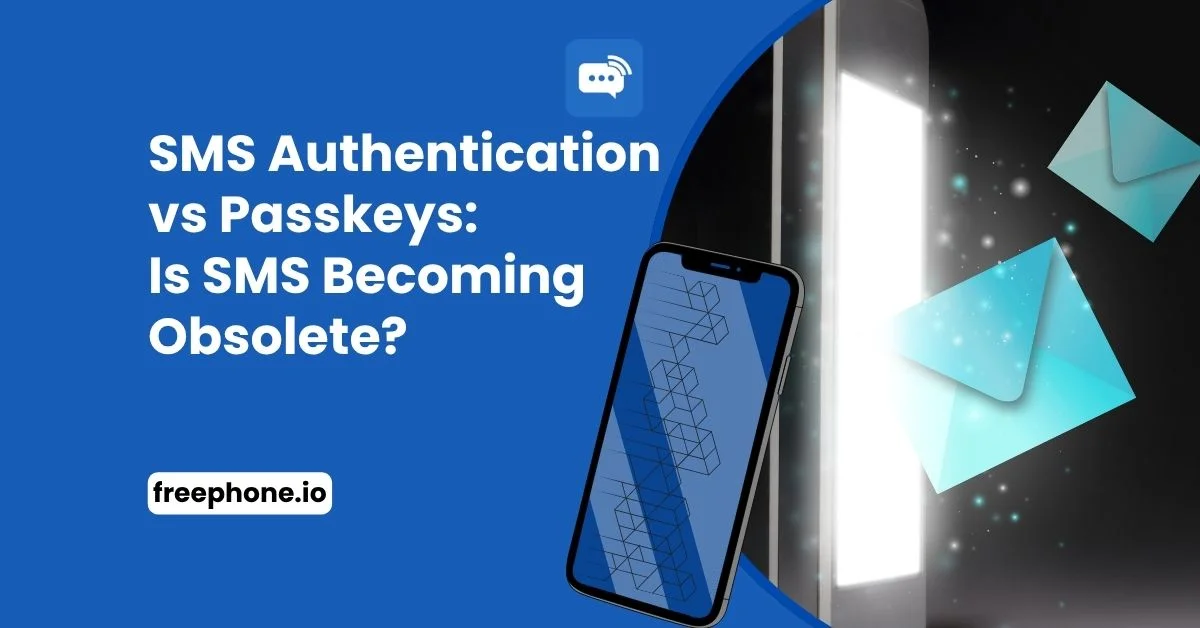 SMS Authentication vs Passkeys  Feature Image
